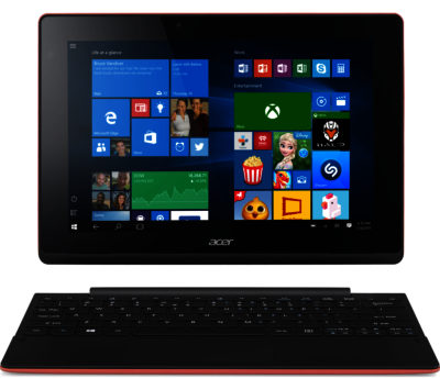 ACER  Aspire Switch 10.1  2 in 1 - Red